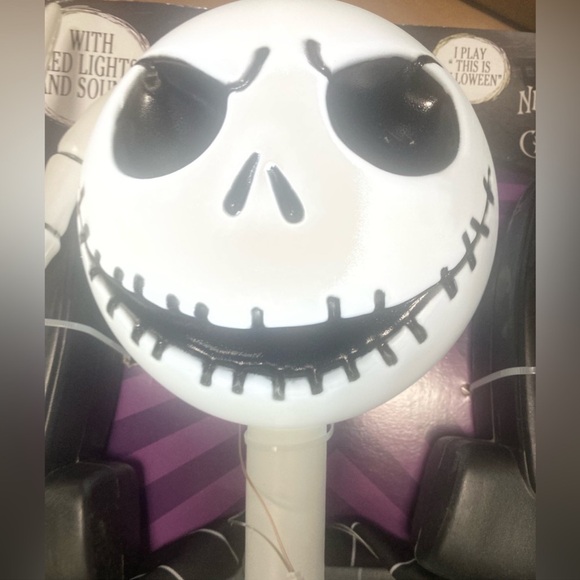 Nightmare Before Christmas NBC Jack & Sally Light Up Animated Hanging Decor NWT - Picture 5 of 14